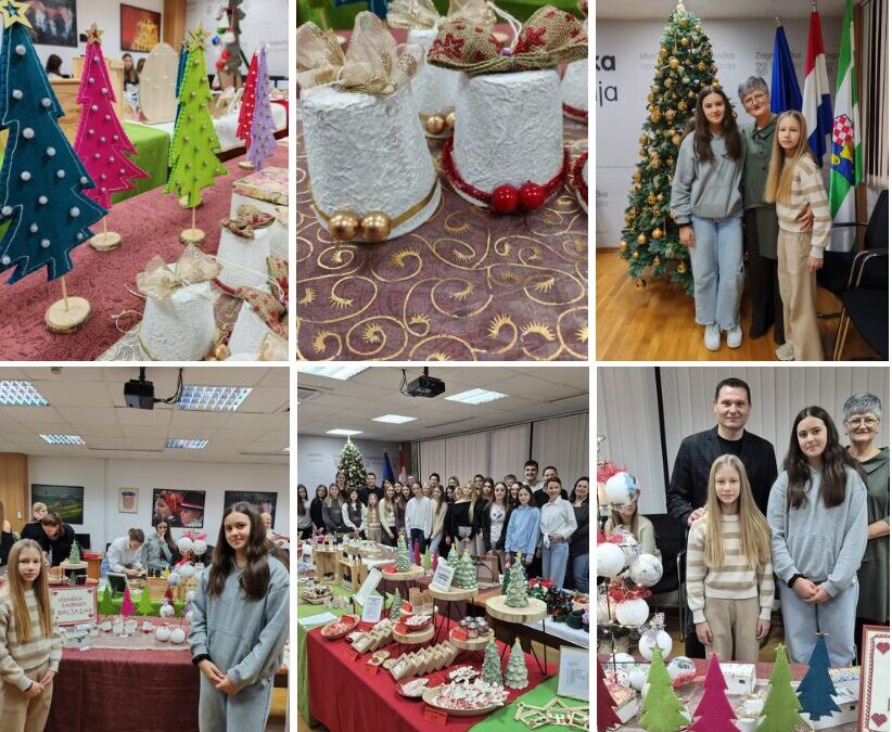 UZ BALTAZAR NA BOŽIĆNOJ PRODAJNOJ IZLOŽBI U ZAGREBAČKOJ ŽUPANIJI