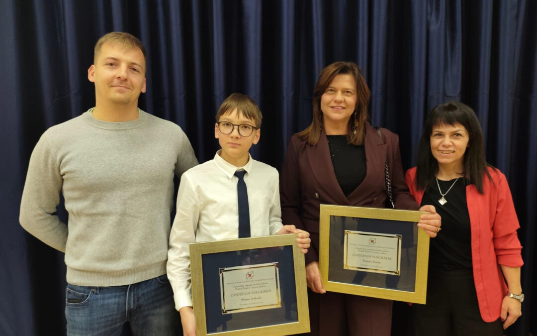Mateo Jurković – dobitnik godišnje nagrade ZTKZŽ „ Rudolf Perišin“
