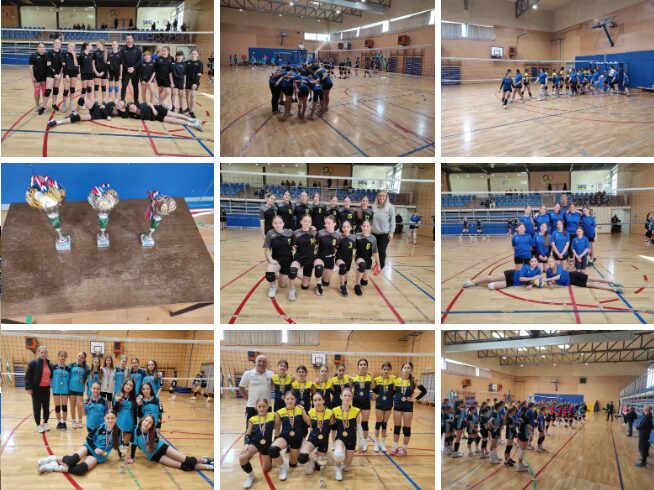 Županijsko natjecanje u odbojci za djevojčice 5 i 6 r. Osnovnih škola Zagrebačke županije održano je u OŠ Ivana Perkovca u Šenkovcu u ponedjeljak 23.03.2026. 