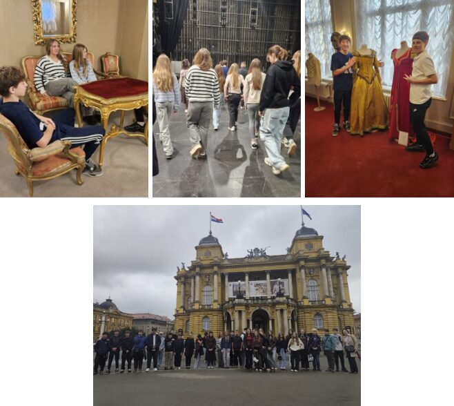 Posjet učenika Hrvatskom narodnom kazalištu u Zagrebu