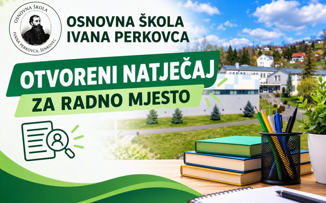 Natječaj za zapošljavanje učitelja hrvatskog jezika
